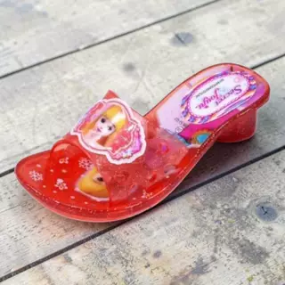 Red Apple 338 รองเท้าแฟชั่นเด็กหญิงส้นแก้วมีไฟ ยี่ห้อ เรด แอปเปิ้ล Red Apple รุ่น 338 Size 24-35 ส่งทุกวัน