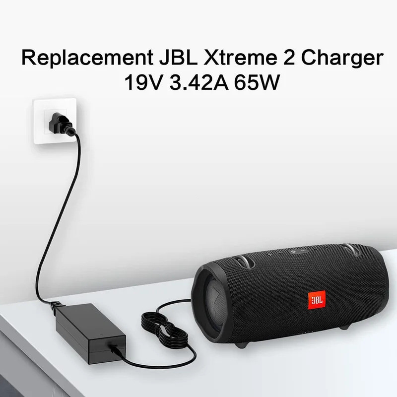 เครื่องชาร์จ 19V 65W สําหรับลําโพงบลูทูธไร้สาย Xtreme / Xtreme / Xtreme 2 / 2 รุ่นพิเศษทดแทน