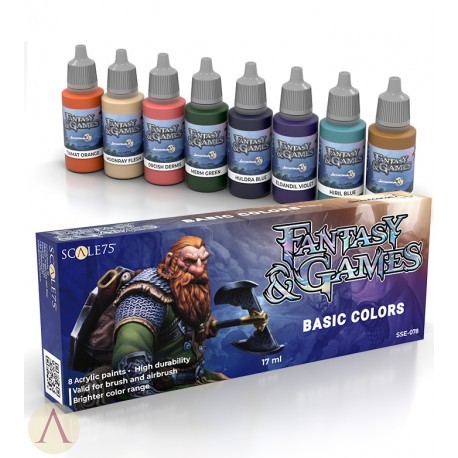 (Scale75) BASIC COLORS (FnG)-ACRYLICS สีอะคริลิค