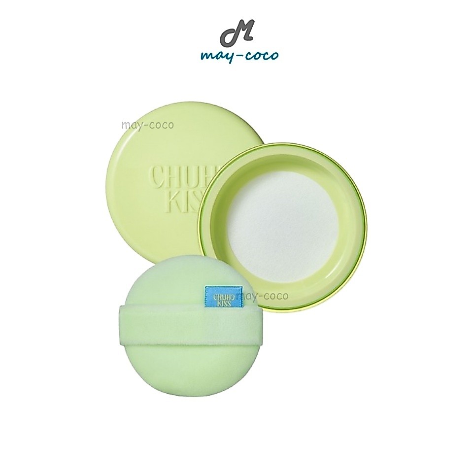 ถูก/แท้/มีไลฟ์ แป้งฝุ่น Chu Chu Kiss Loose Powder ชูชูคิสส์ แป้งฝุ่นโปร่งแสง แป้งฝุ่นคุมมัน บางเบา เบลอผิว ผิวเนียน