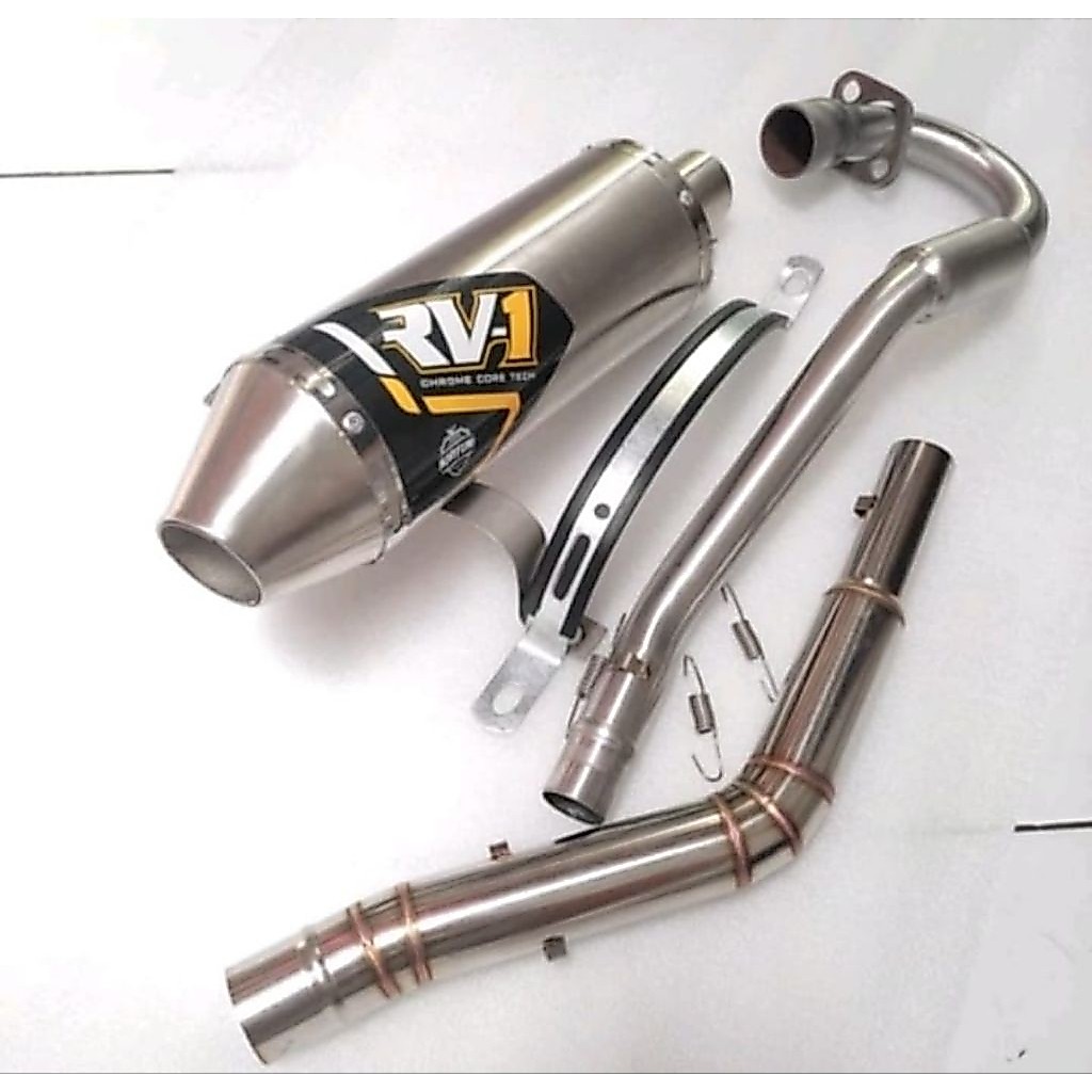 ท่อไอเสียแข่ง RV1 NORIFUMI สําหรับ klx150 crf150 wr155 ksr110 ksr110pro