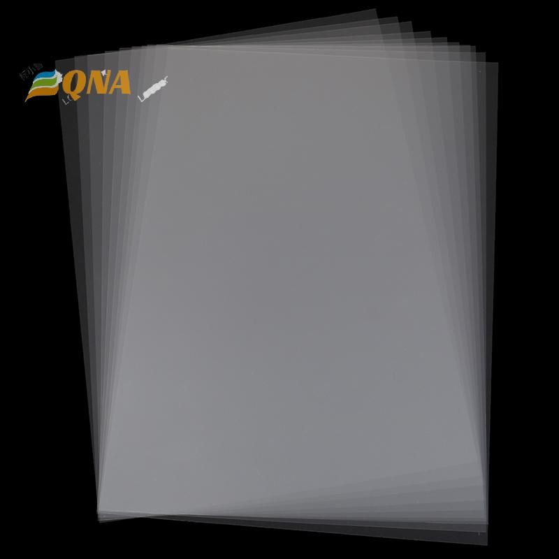 [QNA] 10 ชิ้น A4 Inkjet Laser Printing Transparency Film กระดาษถ่ายภาพ PCB Stencils ใหม่