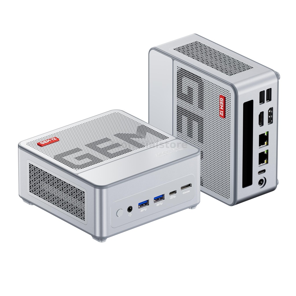 AOOSTAR GEM12 MAX AMD R9 6900HX มินิคอมพิวเตอร์ - มาตรฐาน EU