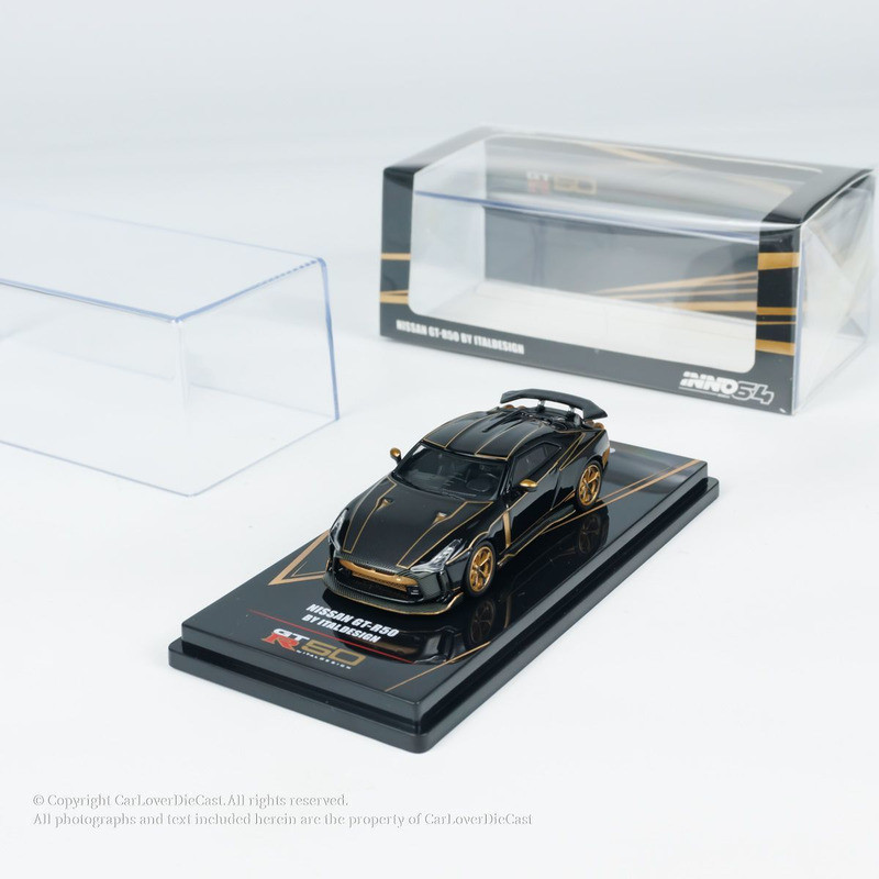 Vivi inno64 1/64 GT-R50 ของเล่นจาก Italdesign เครื่องบันทึกการขับขี่สีทองพิเศษ 250427   6XI3 1R8L N0