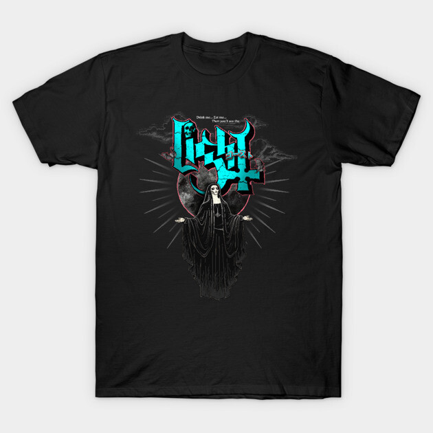 เสื้อยืด Vintage Ghost See the light V2 T-Shirt แท้ Cotton 100% ผ้าหนาทรงสวย ยับยากรีดง่าย