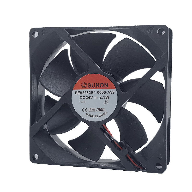 เหมาะสําหรับ Jianzhun EE92252B1-0000-A99 9025 24V 2.1 W 9 ซม.อินเวอร์เตอร์พัดลมระบายความร้อน