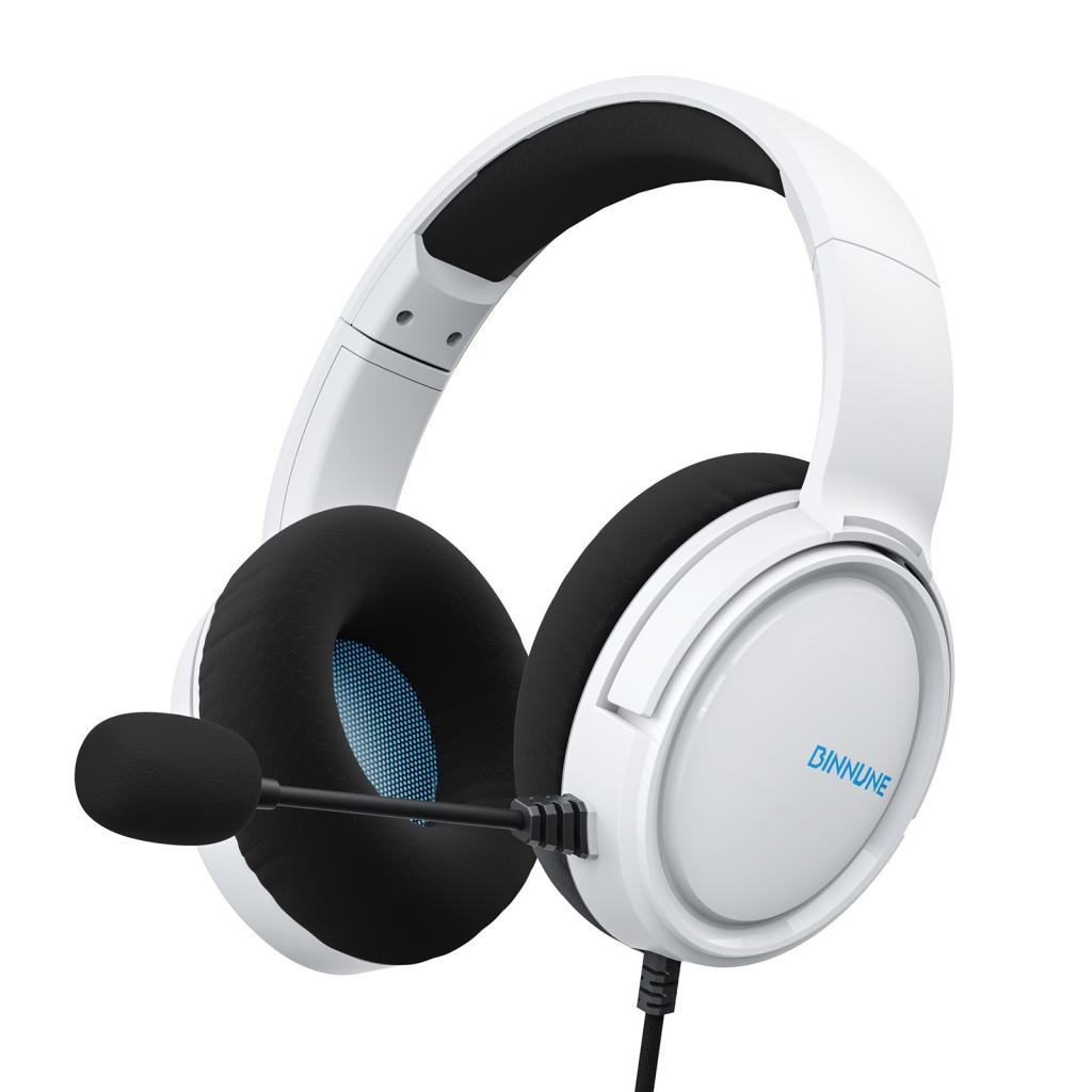 Ilike-ph BG02 ชุดหูฟังสําหรับเล่นเกมพร้อมไมโครโฟนหูฟังแบบมีสายตัดเสียงรบกวนหูฟังแบบครอบหูเสียงรอบทิศ