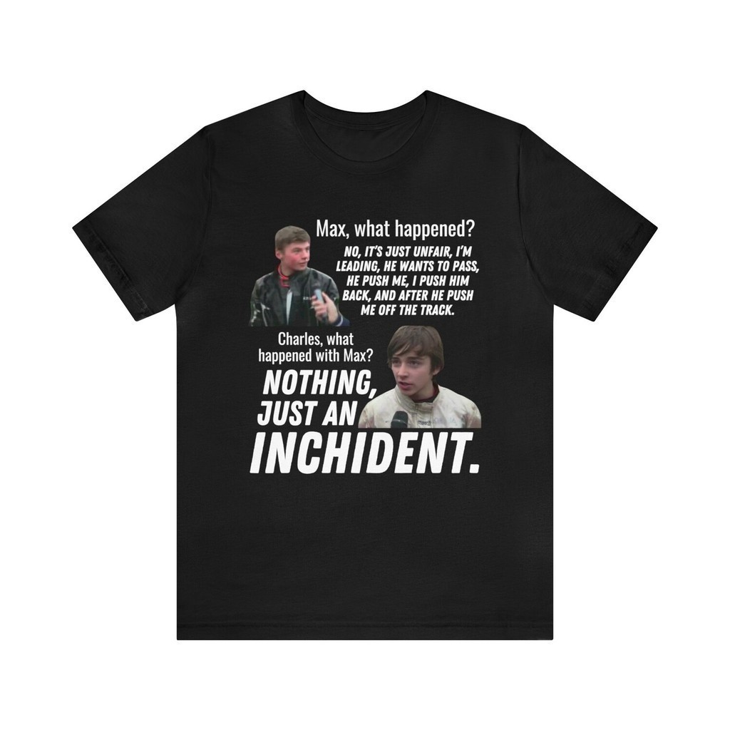 เสื้อยืดพิมพ์ลาย F1 Racing Meme สำหรับทุกเพศ ขนาด S - 5XL