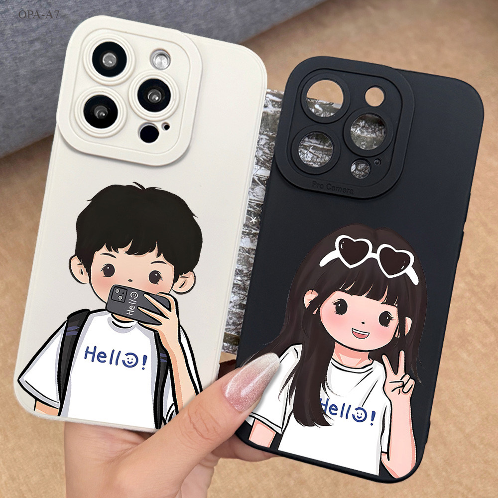 OPPO A7 A5S A12 A9 A31 A3S A53 A15 A15S A16 A93 A76 A36 A96 A57 A77S Reno 8Z 7Z 5G 2020 2022 เคสออปโ