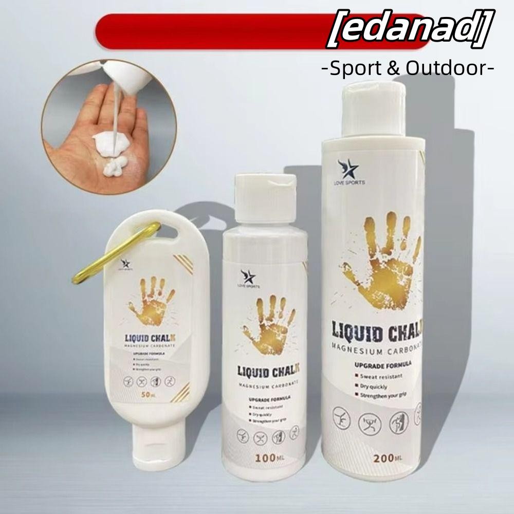 EDANAD น้ำยาและผงแมกนีเซียม กันลื่นสำหรับปีนเขา ขนาด 30ml / 50ml / 100ml ใช้งานได้หลากหลาย