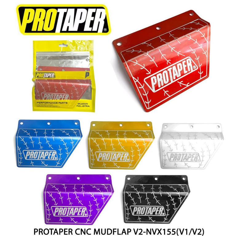 PROTAPER * VERSION V2 * โลหะผสม CNC MUDFLAP NVX155 V1 / NVX155 V2 / NVX V1 / V2