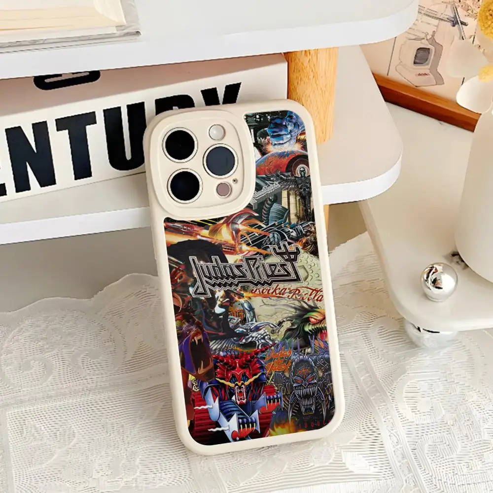 DY-2 Rock Band Judas เคสโทรศัพท์สําหรับ Iphone 17,15 14 13 Pro Max 12 11 Mini X Xr Xs 7 8 Puls Lambs