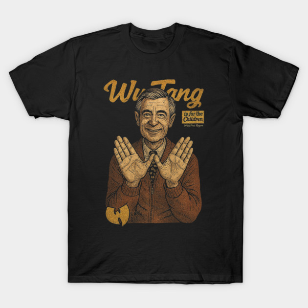 เสื้อยืด Vintage MR ROGERS WU TANG CLAN 90S T-Shirt แท้ Cotton 100% ไม่ย้วย แฟชั่น