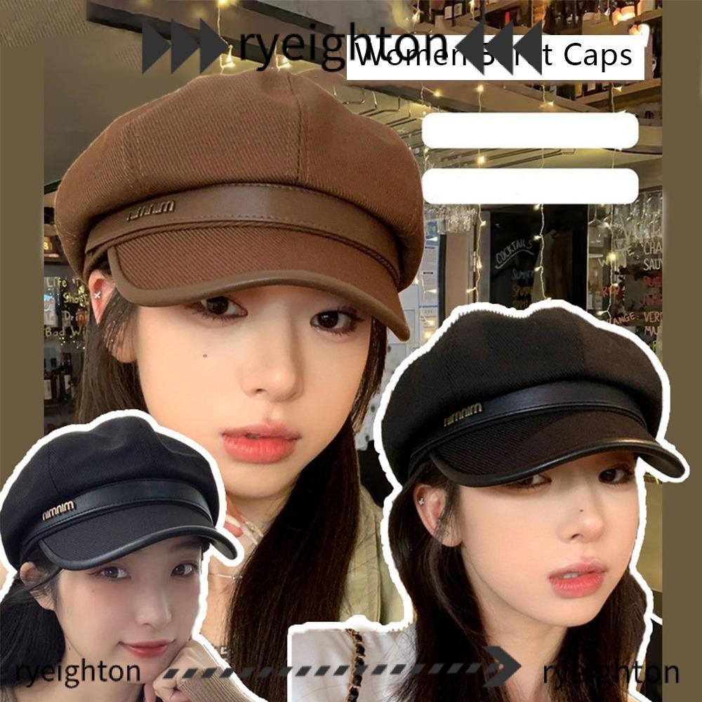 หมวกเบเร่ต์สำหรับผู้หญิง สีทึบ ระบายอากาศได้ดี กันลม สวมใส่ง่ายและพกพาสะดวก