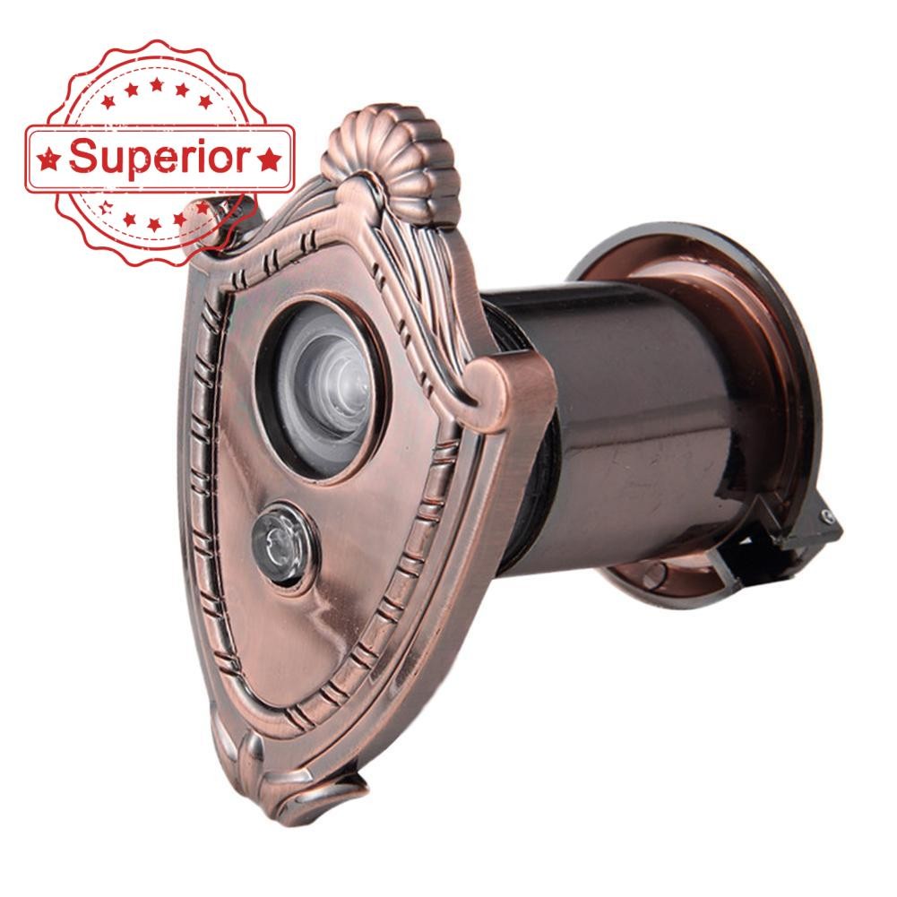 ประตูวินเทจ Cat Eye Spy Holes มุมกว้าง Peephole Viewer 220° รักษาความปลอดภัยบ้าน D3r8