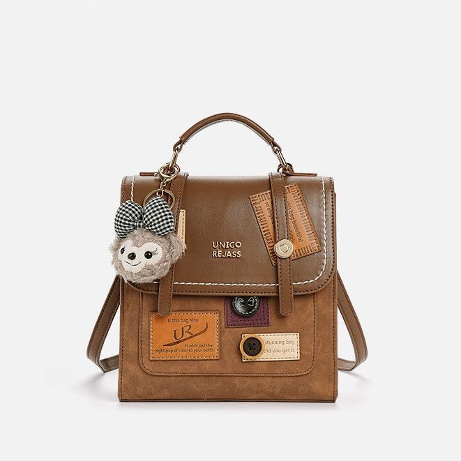 9.05กระเป๋าเป้สะพายหลังสําหรับผู้หญิง2025ผู้หญิงกระเป๋าเป้สะพายหลังแฟชั่นออกแบบmut双肩包女2025女士双肩背包休闲时尚