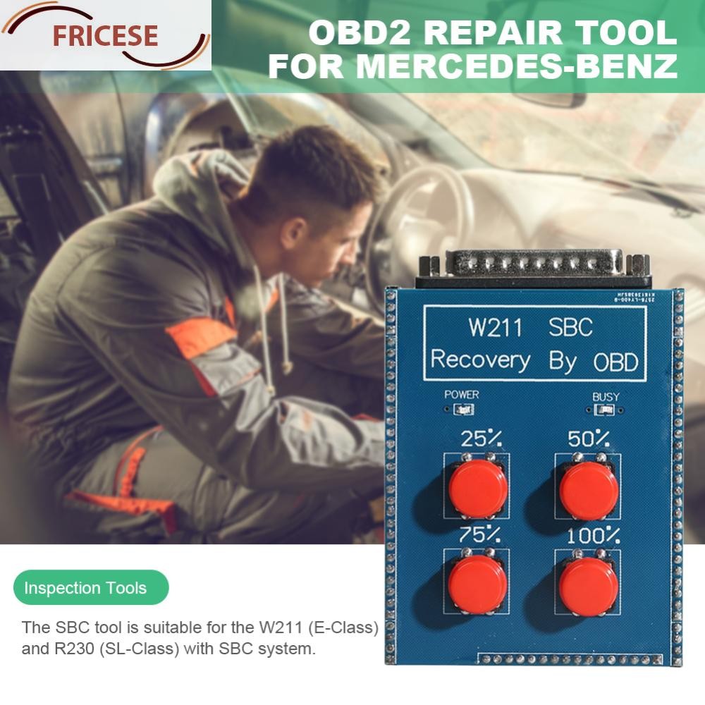 OBD2 เครื่องมือซ่อมไฟ LED Recovery รหัส C249F เครื่องมือตรวจสอบรถยนต์สําหรับ Mercedes Benz SBC W211/