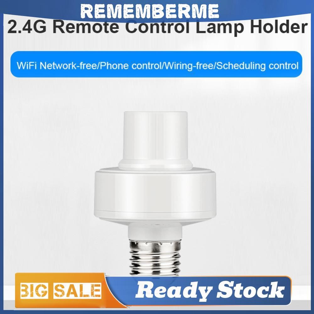 EWeLink ซ็อกเก็ตหลอดไฟอัจฉริยะ Bluetooth E27 ที่วางหลอดไฟอัจฉริยะสําหรับ iOS Android