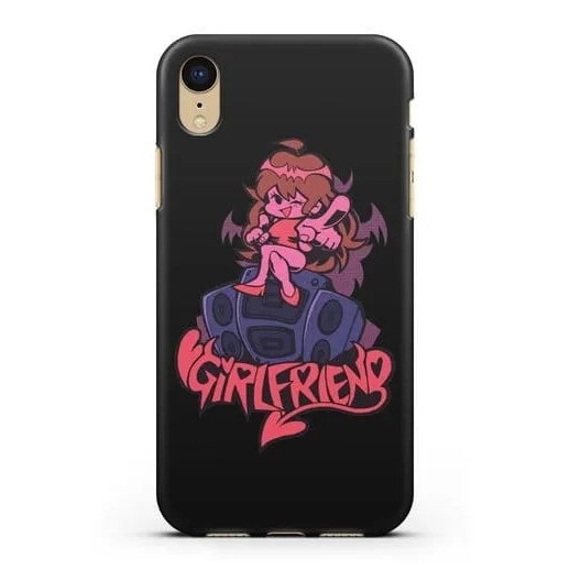 Girlfriend Friday Night Funkin FNF Protection Sleeve Case IPhone 16 15 Pro MAX Plus XR XS