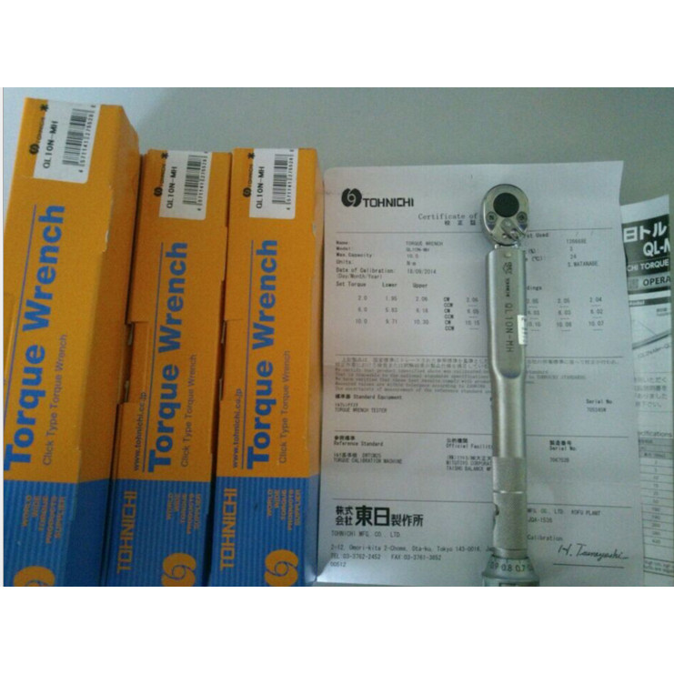 TOHNICHI ญี่ปุ่นวันนี้ประแจแรงบิด QL100N4/900QL4 พร้อมประแจวงล้อแบบปรับได้ขนาด