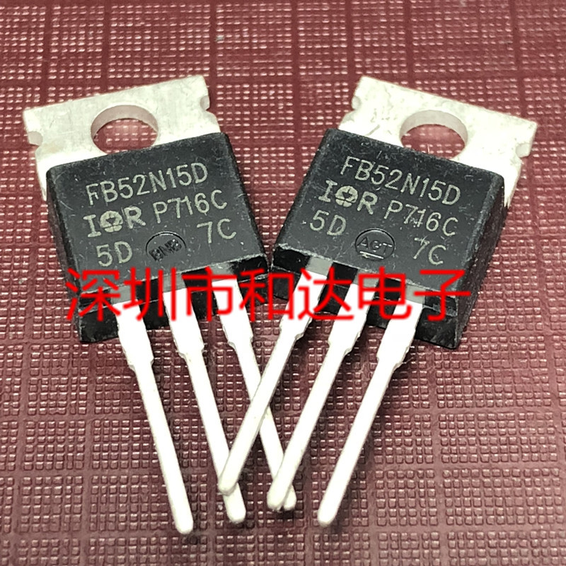 IRFB52N15D FB52N15D ยี่ห้อใหม่พร้อมสต็อก MOS Field Effect Tube Power Tube TO-220 ยิงได้โดยตรง