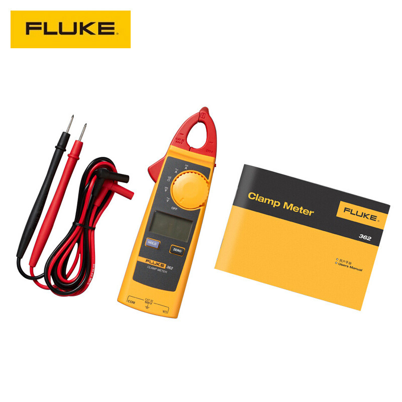 FLUKE/FLUKE แคลมป์มิเตอร์แบบดิจิตอล F362/F365 แคลมป์มิเตอร์ AC DC แคลมป์มิเตอร์ แคลมป์มิเตอร์มัลติมิ