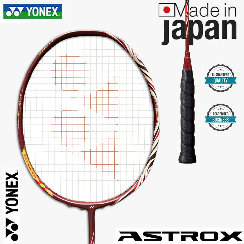 YONEX ASTROX 100ZZ แบดมินตันสีแดงจำกัด เต็มคาร์บอน NANOFLARE 1000Z เดี่ยว 4U 26-30Lbs 83g