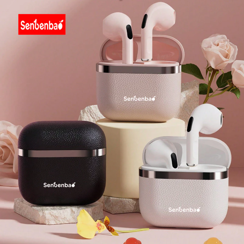 SenBenBao Pro 17 หูฟัง TWS หูฟังไร้สายบลูทูธ 5.4 ชุดหูฟังพร้อมไมโครโฟนระบบควบคุมแบบสัมผัสสําหรับสมาร์ทโฟน