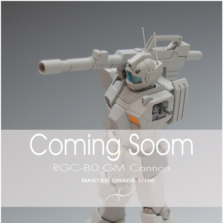 SIDE3 กันดั้ม CANNON GK การปรับเปลี่ยนเรซิน MG RGC-80 GM CANNON