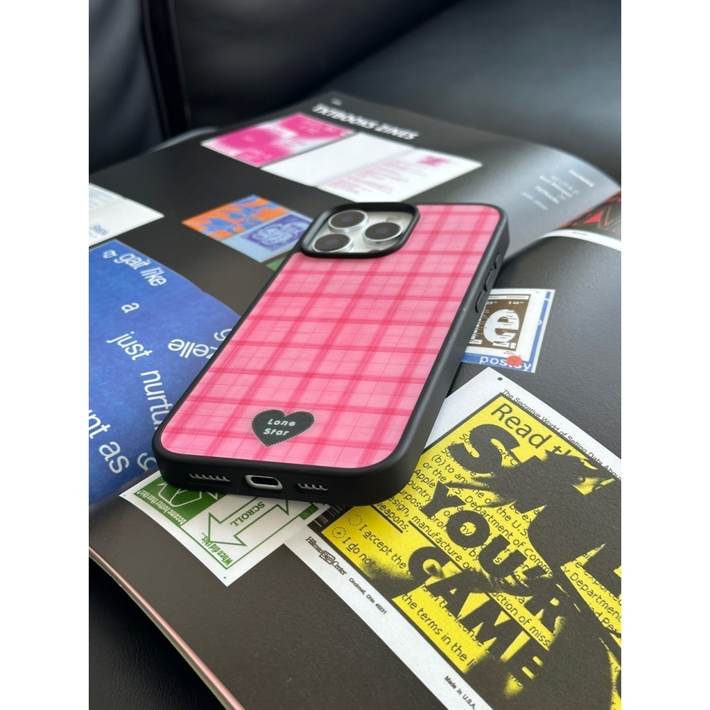 Love Heart เคสโทรศัพท์ภาษาอังกฤษ Anti-Fall สําหรับ iPhone 16 Promax 15 Promax 11 12 13 14plus 15plus 16e 16plus 15pro - รูปที่ 2