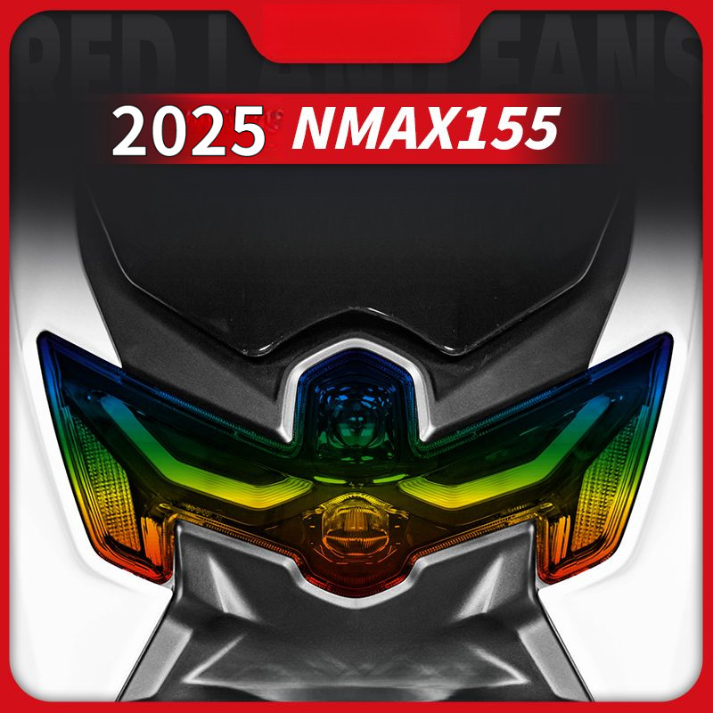 YAMAHA motorcycle stickers, NMAX155 motorcycle headlight colorful film, anti-scratch protective film