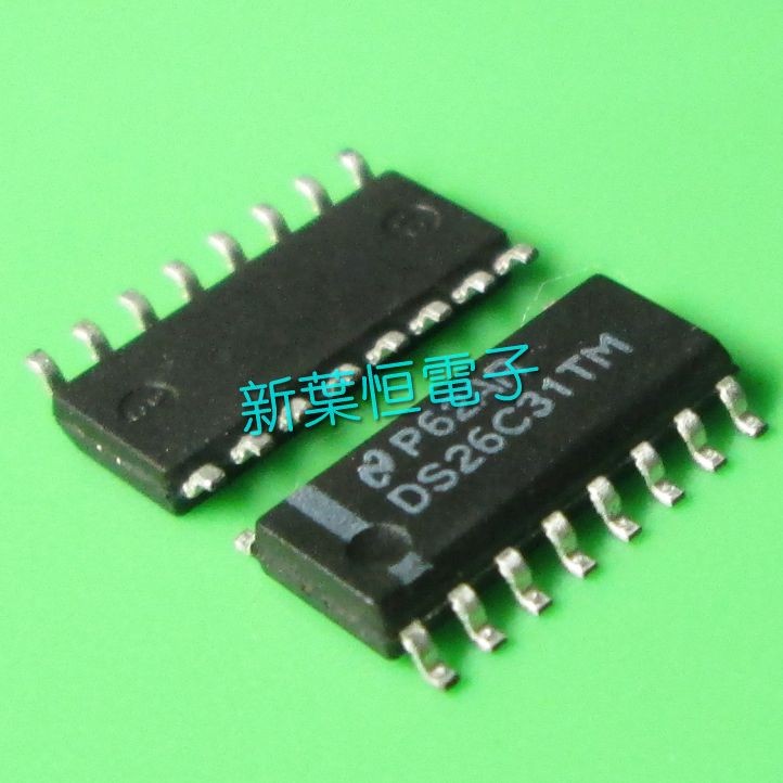 DS26C31TM DS26C31TMX DS26C3ITM SOP16 NSC ไดรเวอร์แท้ใหม่เอี่ยม IC