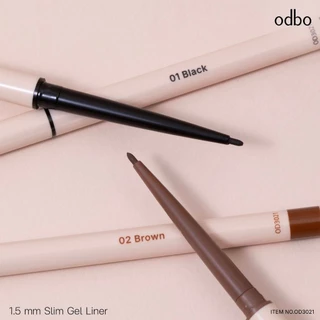 ODBO 1.5 MM. SLIM GEL LINER (OD3021) โอดีบีโอ 1.5 มม. สลิม เจลไลเนอร์ x 1 ชิ้น abcmall