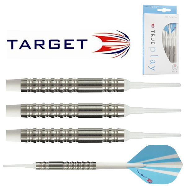 Nine Darts Century TARGET TRUE PLAY Series 18g ลูกดอกเหล็กทังสเตนนุ่มตรง