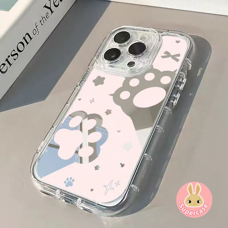 แมวน่ารักClaw Hollowกระจกเคสโทรศัพท์สําหรับVivo Y39 Y38 Y37 Pro Y36 Y29 Y27 Y27S Y16 Y02 Y02A Y02T Y