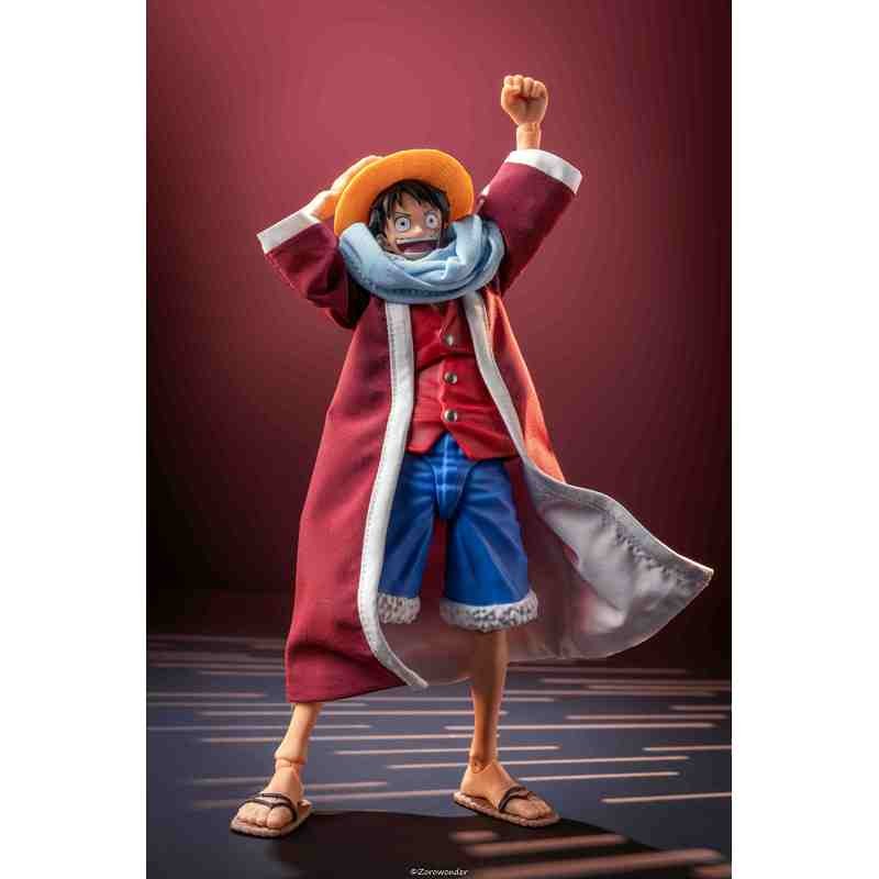 Shf One Piece Luffy East China Sea Luffy Alabsta เสื้อผ้าเสื้อคลุมเสื้อผ้าเสื้อผ้าทะเลทราย