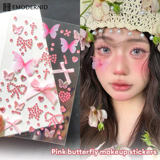 (พร้อมส่ง)(มีบริการส่งด่วน)หลายแบบ🇹🇭สติกเกอร์เพชร/เพชรติดหน้า/เพชรประดับร่างกาย/เพชรติดหน้าอกsticker-em