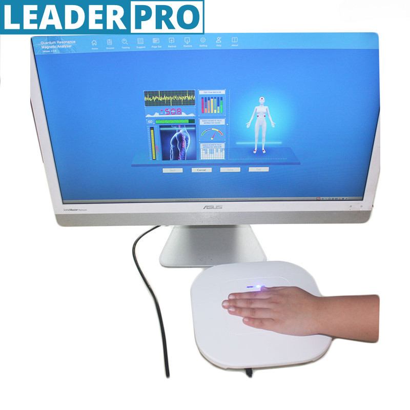 QMR-998 Quantum Resonance Magnetic Analyzer Set Hand Touch Quantum Body Health Analyzer