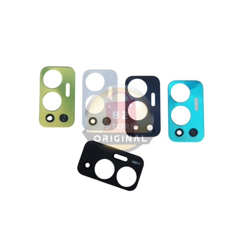 กระจกกล้องหลัง / เลนส์กล้อง Infinix Hot 12 X6817, X6817B ของแท้