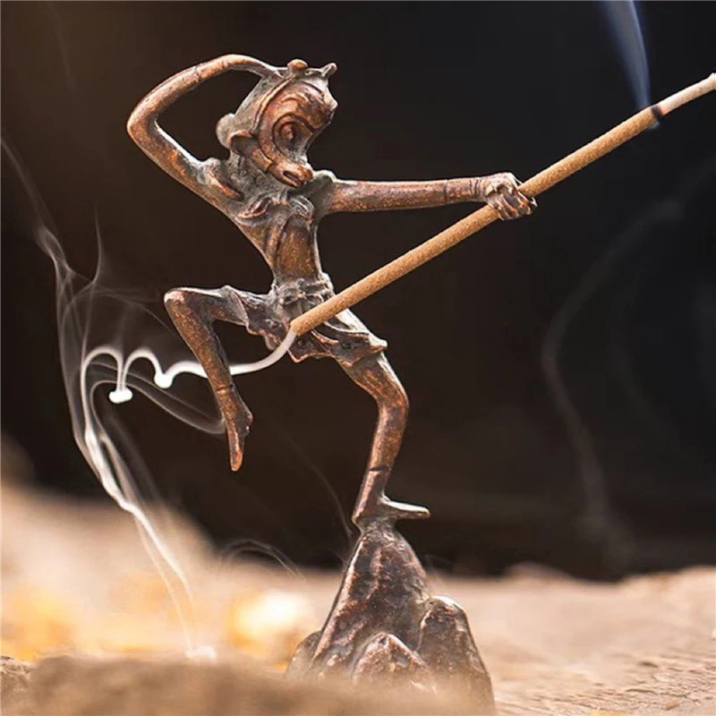 Sun Wukong น้ําหอมแทรก Qitian Dasheng Creative Mini Line บล็อกกลิ่นหอมตกแต่งเตากลิ่นหอม