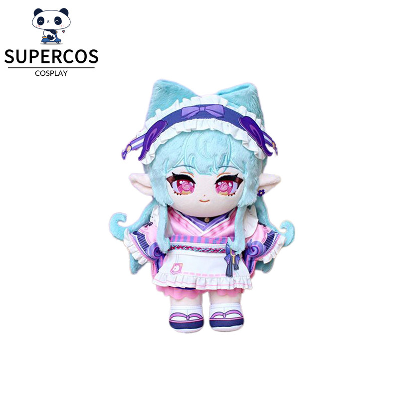 Genshin Impact Yumemizuki Mizuki Plush 20 ซม.ตุ๊กตาผ้าฝ้ายแต่งตัวของเล่นของขวัญ