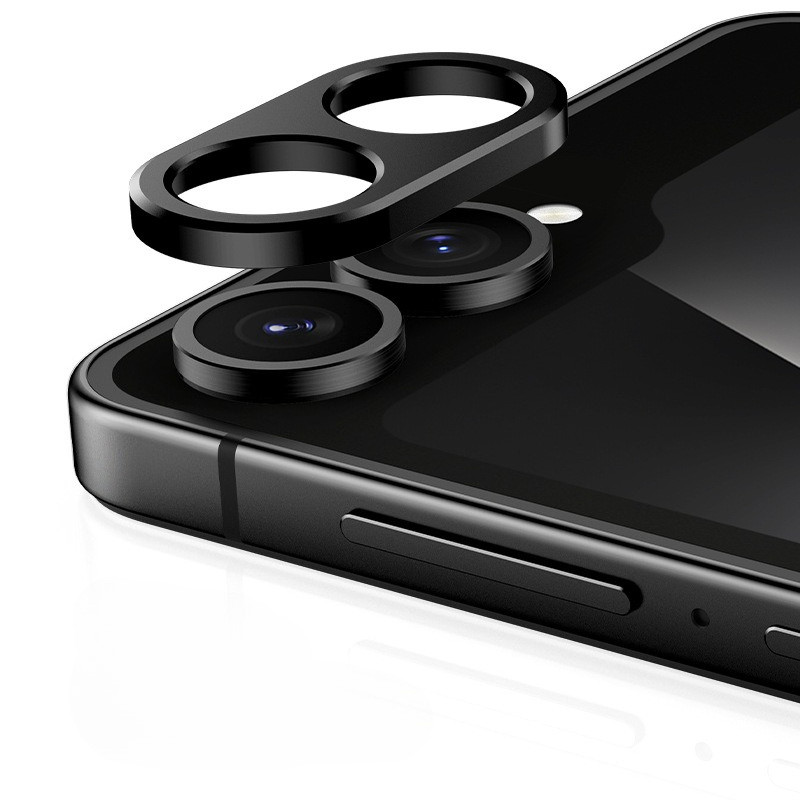 SAMSUNG อลูมิเนียมโลหะด้านหลังกล้องเลนส์ป้องกันสําหรับSamsung Galaxy Z Flip 7 FE Flip7 Flip7feกล้องเ