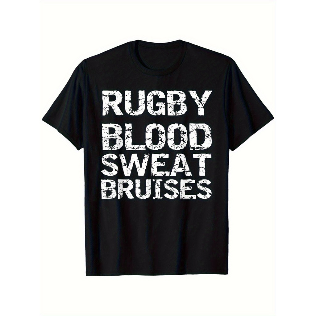 KATUN Retro Rugby Mens T-Shirt - เสื้อยืดผ้าฝ้าย - Streetwear Distro Shirt