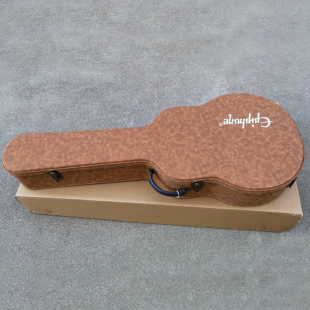 Epiphone J45 กีตาร์ 137 ซม.Ej200 กีตาร์ 140 ซม.กีตาร์อะคูสติกกรณี High-End Anti-Cowhide กรณี