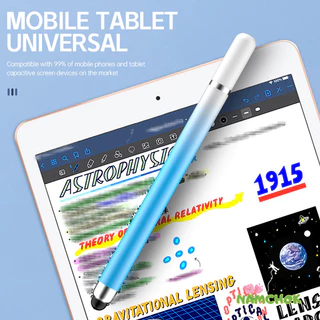 【NK】ปากกาสัมผัสแบบสองหัวไล่เฉดสี แก้ไขภาพวาด ปากกาแบบ Capacitive ปากกาสำหรับเขียนแท็บเล็ตมือถือ
