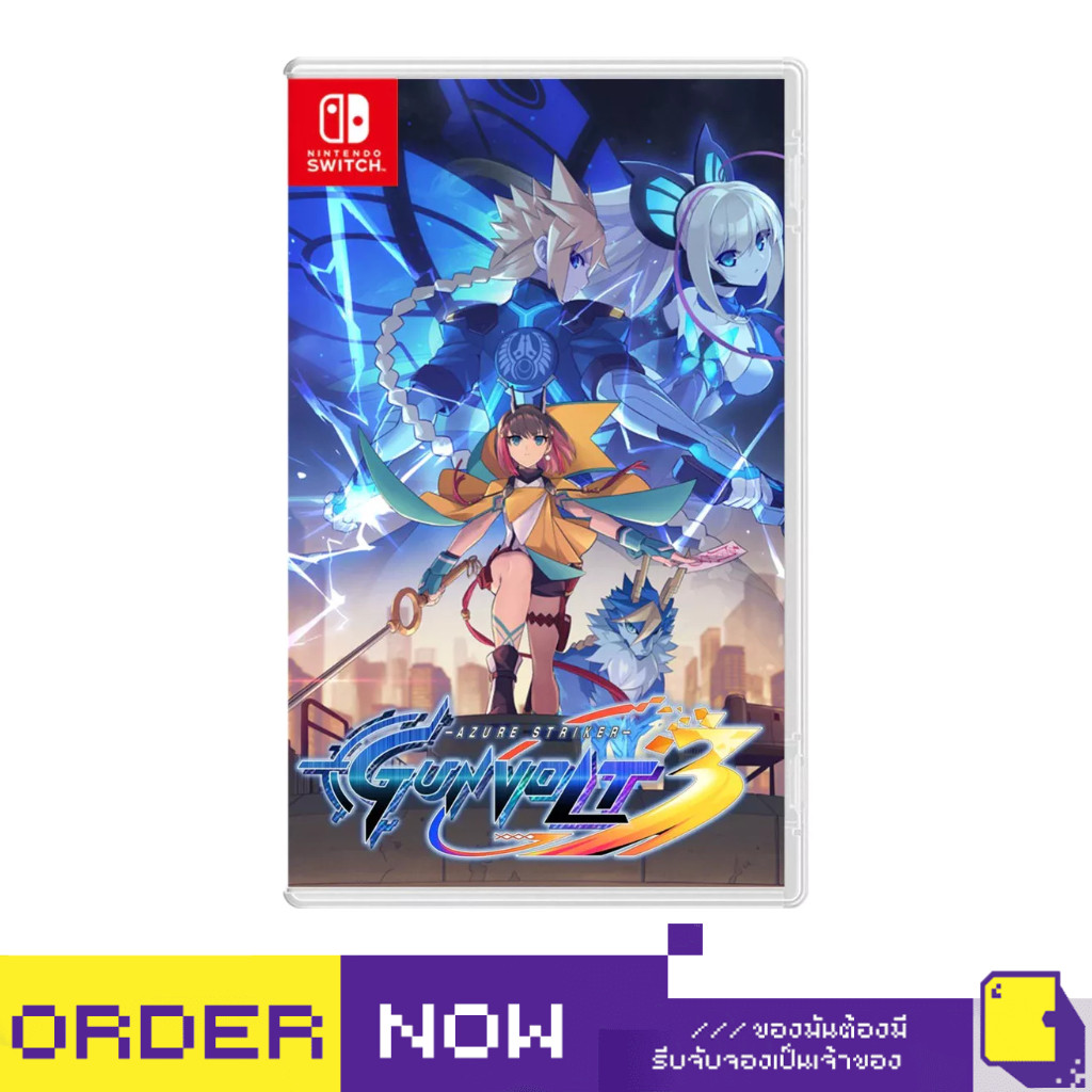 [+..••] NSW AZURE STRIKER GUNVOLT 3 (ENGLISH) (เกม Nintendo Switch™ 🎮) | By ClaSsIC GaME