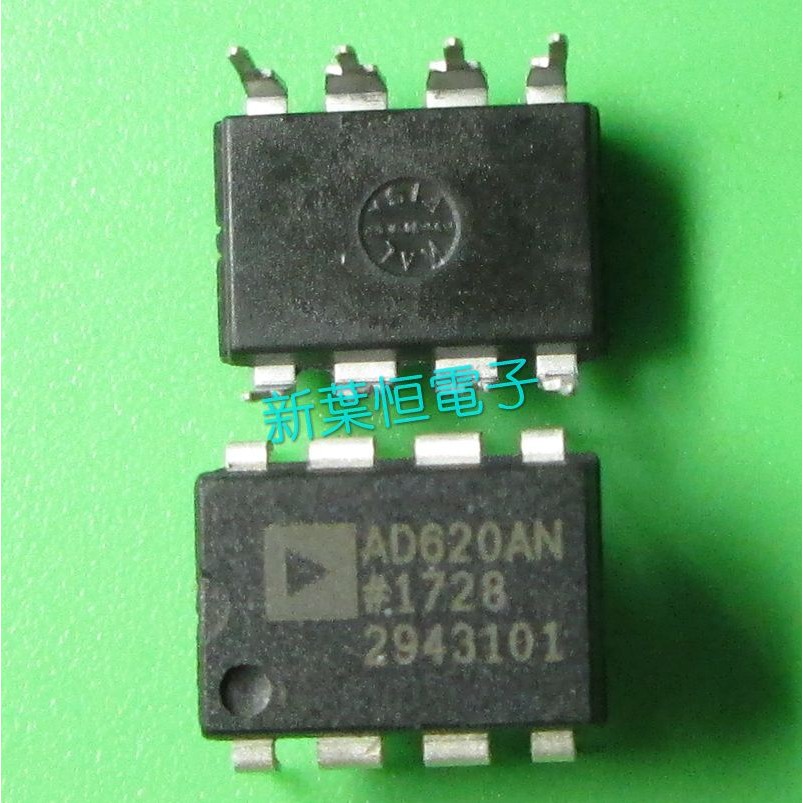 AD620AN AD620ANZ AD620 ยี่ห้อใหม่นําเข้าของแท้ Low-Power Instrument Amplifier IC In-Line
