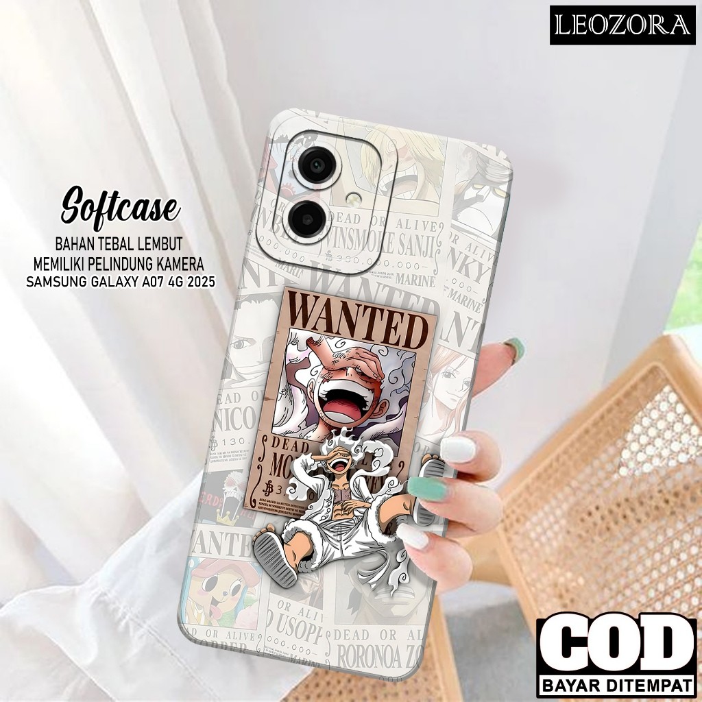 HP Samsung Galaxy A07 4G 2025 กรณีล่าสุด Softcase Pro กล้อง Softcase Samsung A07 4G เคสโทรศัพท์ Sams