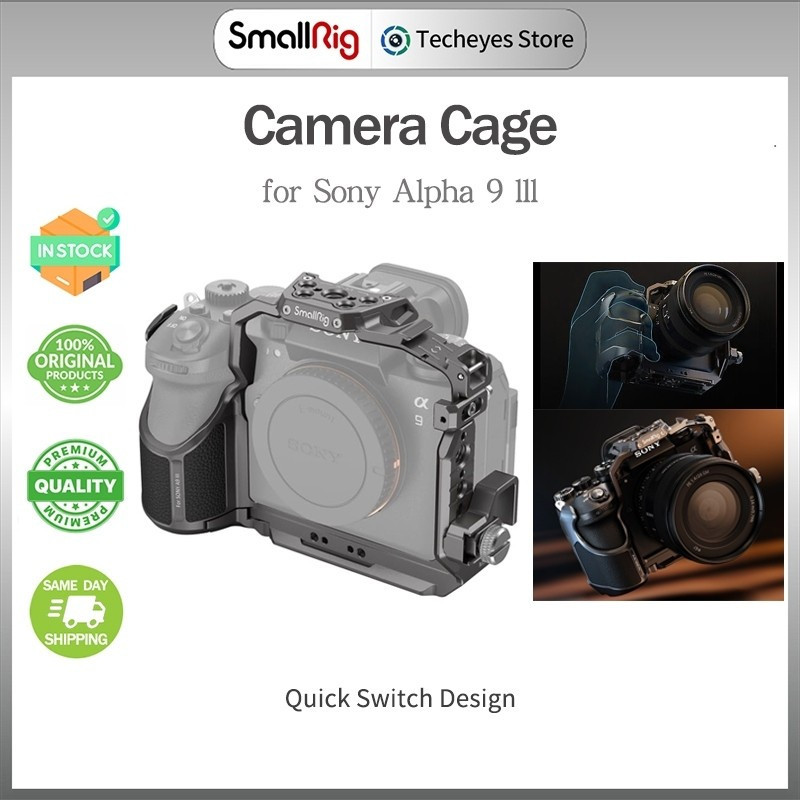 SmallRig A9 III กล้องสําหรับ ArcaType w/สาย Clamp สําหรับ Alpha 9 IIIHT99 VW7J