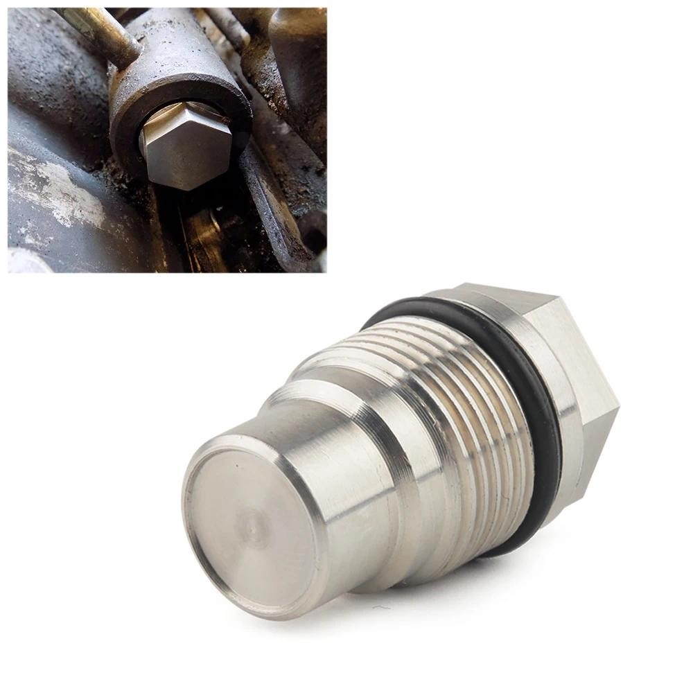 M20x1.5 Race การใช้รางปลั๊กวาล์วสําหรับ Chevy GMC 6.6l Duramax 05-10 & Dodge 6.7l Cummins